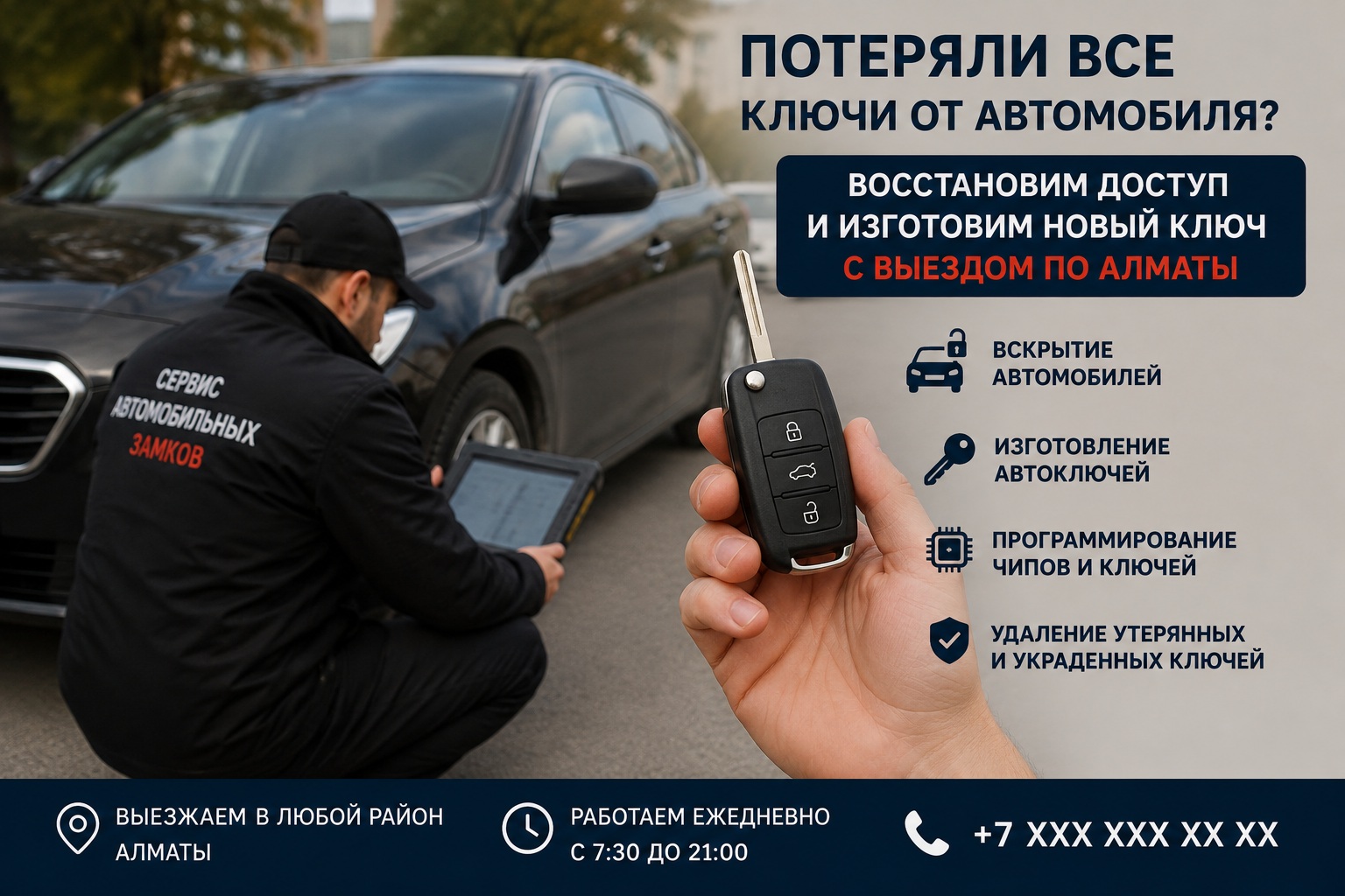 Потеряли все ключи от автомобиля — что делать и как восстановить ключ